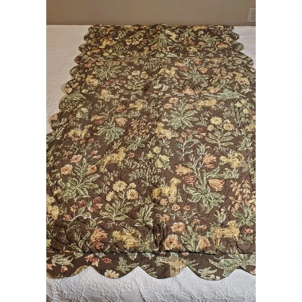 The Camille Collection 3 Euro Shams/pillow‎ covers only -26x26 Quilted Farmhouse
